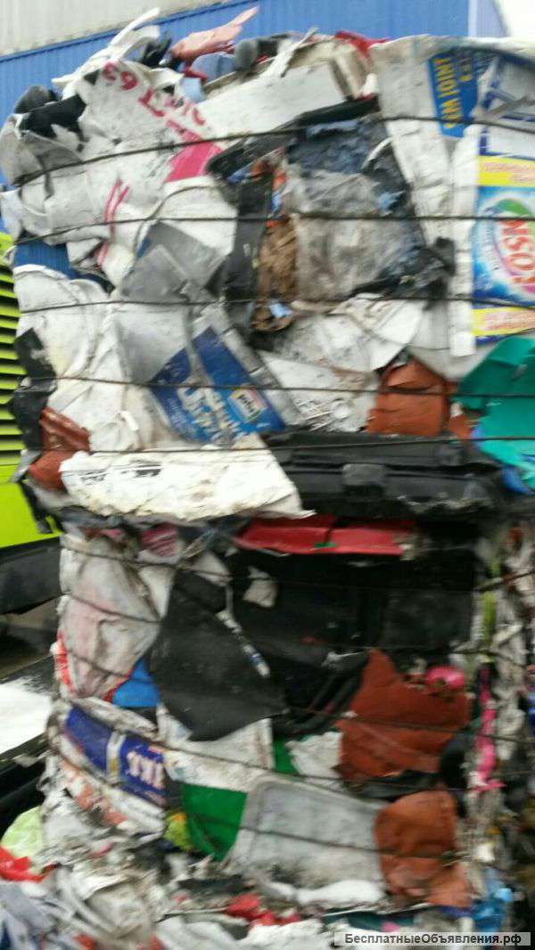 Отходы пнд, пп, пвд, стрейч, пэт закупим для переработки