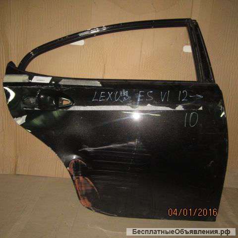 Дверь зад. прав. Lexus ES VI 12г