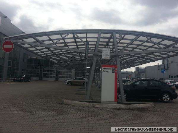 Строительство магазина, Красноярск