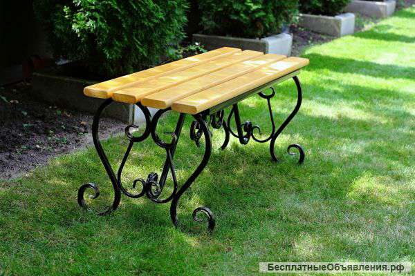 Скамейки художественная ковка