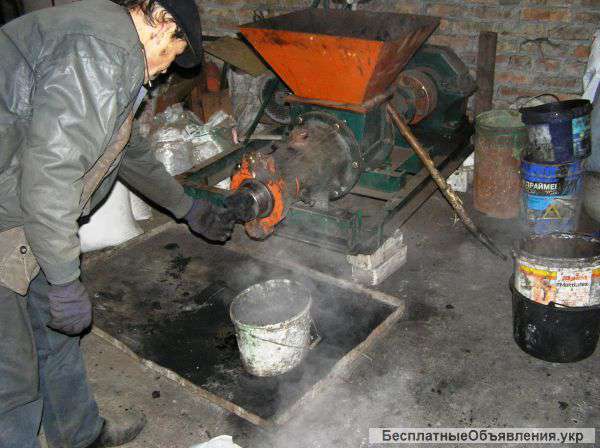 Пресс-экструдер винтовой 0.5 т/час 18 кВт