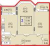 2к.кв новостройка 64,55 м2 в Красноармейске