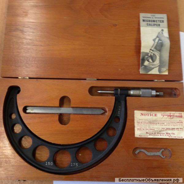 Микрометр 150-175, 175-200 мм made in USA