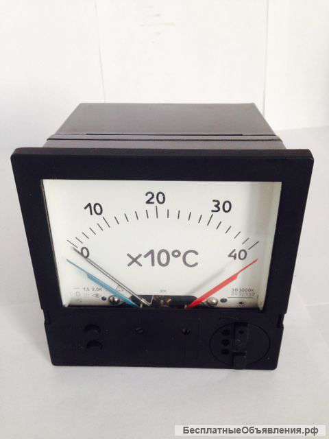 Милливольтметры контактные типа ЭВ3000К постоянного тока