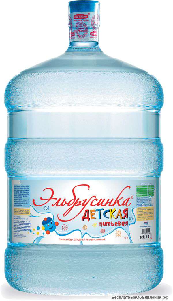 Вода питьевая "Эльбрусинка" 19л