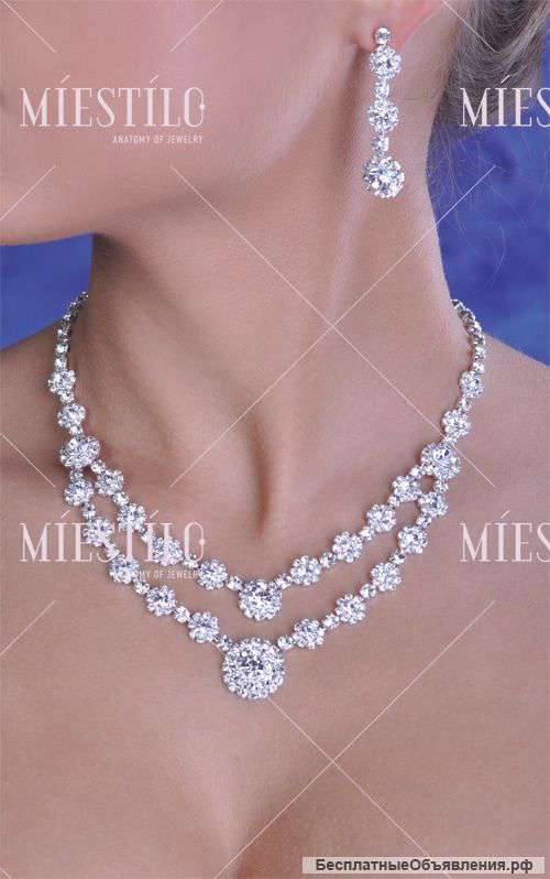Колье из Австрийских кристалов