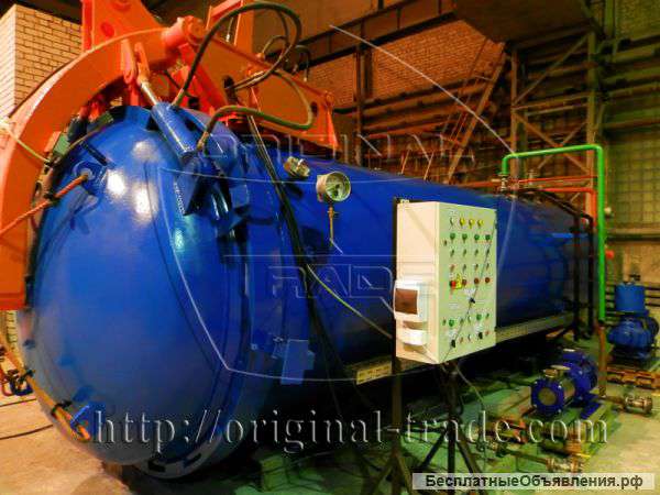 Установка Автоклавной пропитки древесины под давлением АВТм-2000-6000-10,0