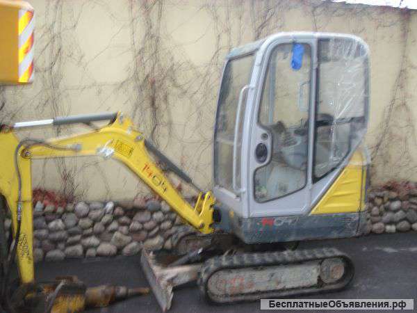 Мини экскаватор wacer neuson 1404