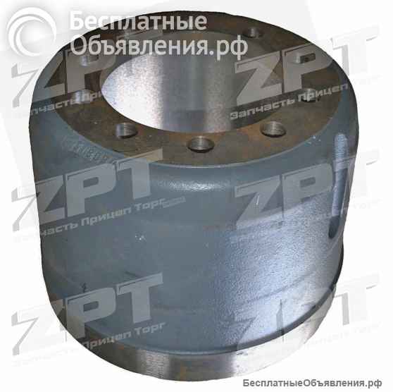 Барабан тормозной МАЗ МТМ для полуприцепов на прицепы