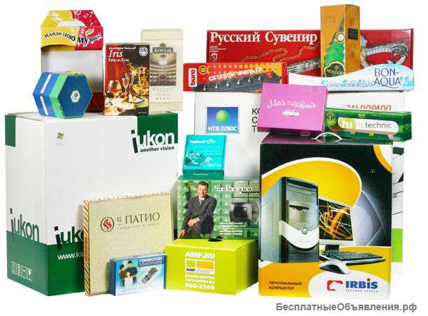 Производство упаковки и pos материалов(гофролента)