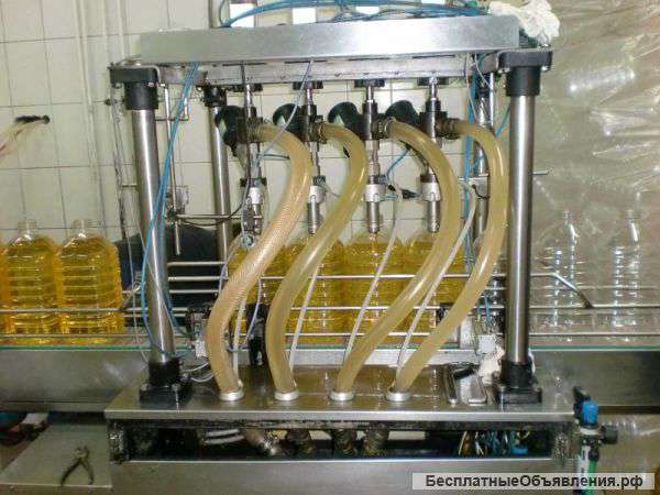 Автомат розлива подсолнечного масла в 5л 1100 бут/час
