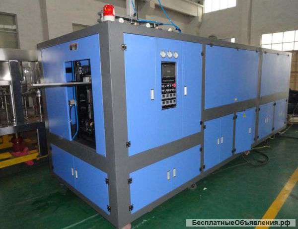 Линия выдува и розлива в ПЭТ 1,5 л газ негаз 4000 бут час