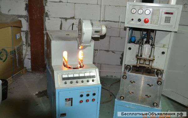 Полуавтомат выдува и печь разогрева 2009 г 700 бут час