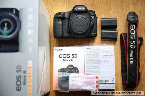 Фотоаппарат Canon EOS 5D mark III body