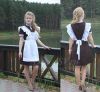 Фартук для Выпускниц - белый