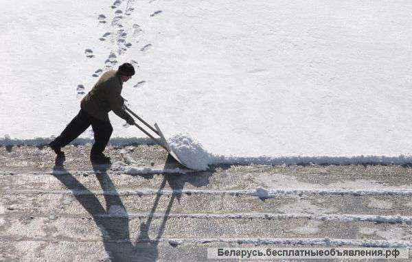 Уборка снега и льда в Витебске
