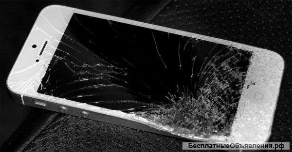 Замена разбитого стекла iPhone 5/5S