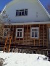 Дача 2-этажный дом,72 м²(из настоящих бревен)на участке 20сот