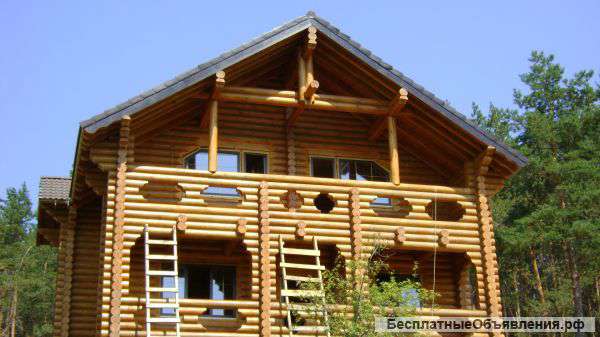 Отделка деревянного дома