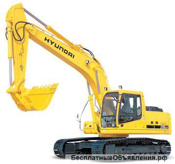 Аренда экскаватора hyundai r160lc