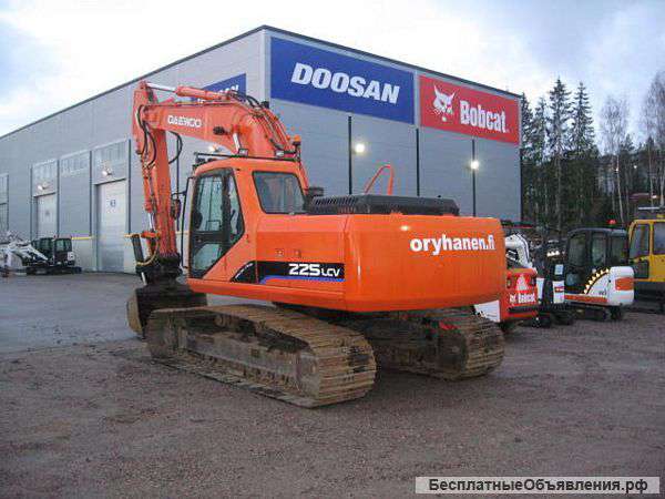 Аренда экскаватора daewoo sl-225