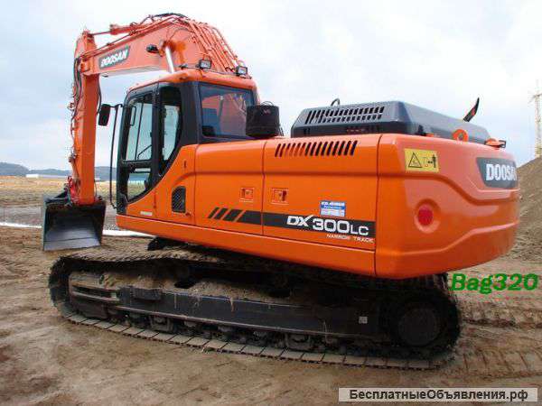 Аренда экскаватора daewoo dx-300