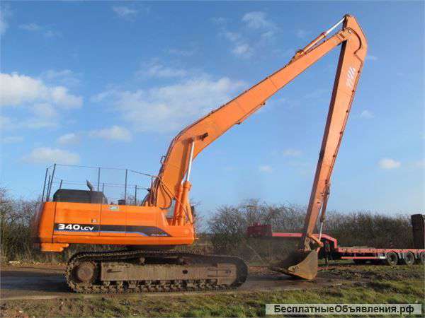 Аренда экскаватора daewoo sl-340