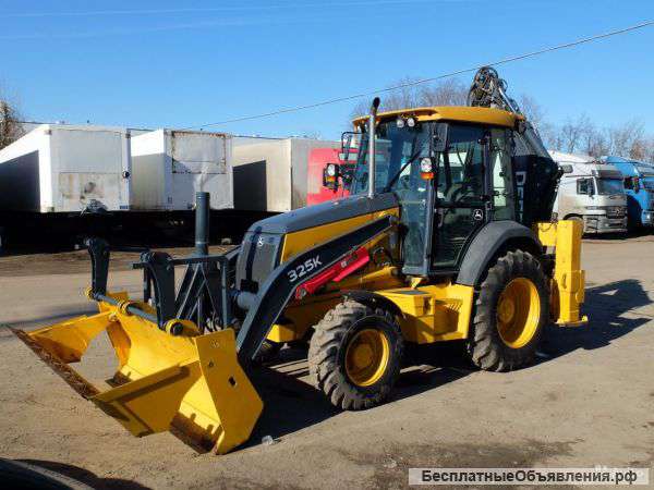 Аренда экскаватора-погрузчик john deere 325k