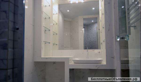 Укладка плитки Ванная под ключ