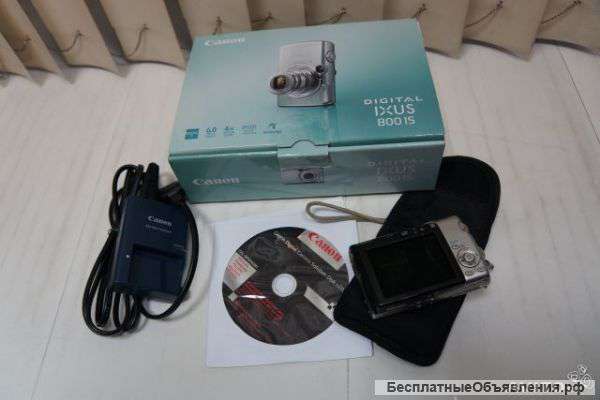 Минифотоаппарат Canon digital ixus 800is