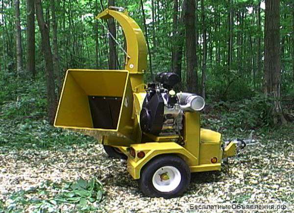 Аренда дробилки древесины, измельчителя веток
