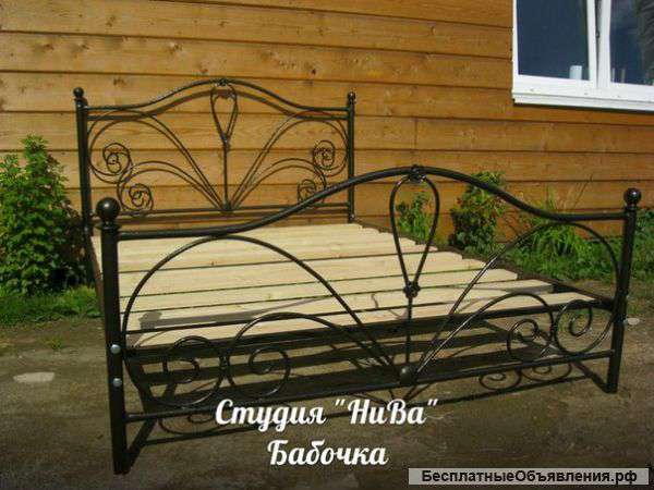 Кованая кровать