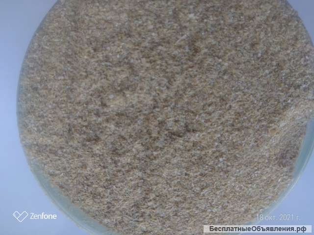 Рисовая лузга дроблённая