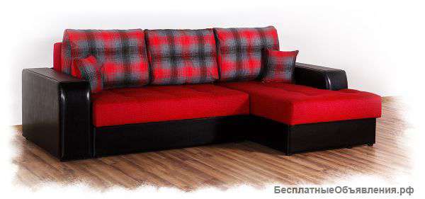 Угловой диван "Эдинбург" с оттоманкой