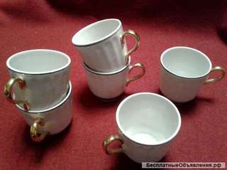 Чашки 6 шт. Советского периода начало 70-х годов.