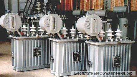 Трансформаторы ТМ, ТМГ , ТСЗЛ с мощьностью 25 до 1600кВа,новые и бу подстанции любого вида
