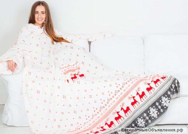 Плед с рукавами sleepy