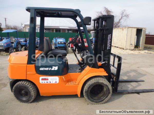Вилочный погрузчик TOYOTA 7FG25