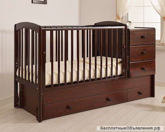 Детскую кроватку-трансформер