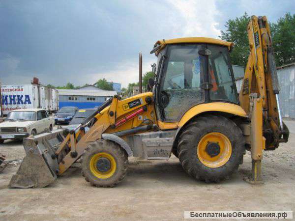 В аренду экскаватор- погрузчик JCB