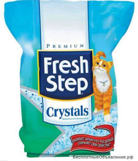 Селикагелевый наполнитель 1.81кг - Fresh Step "2+1"