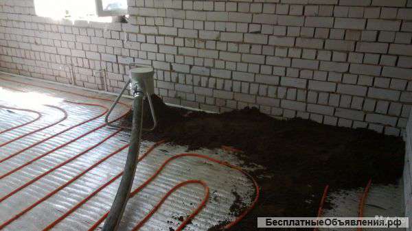 Стяжка пола за 1 день