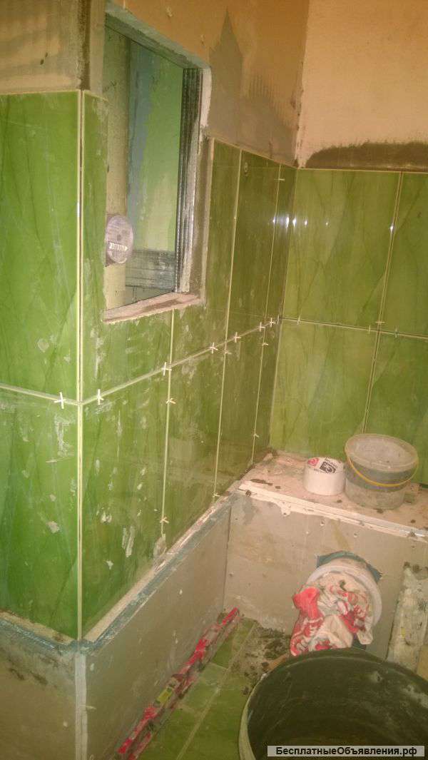 Отделочные работы,а также мелко ремонт