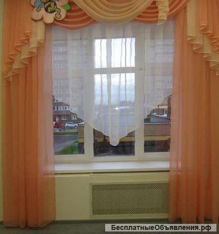 Пошив штор. Ремонт одежды. Жалюзи. Карнизы для штор.