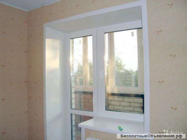 Ремонт пвх окон откосы остекление под ключ