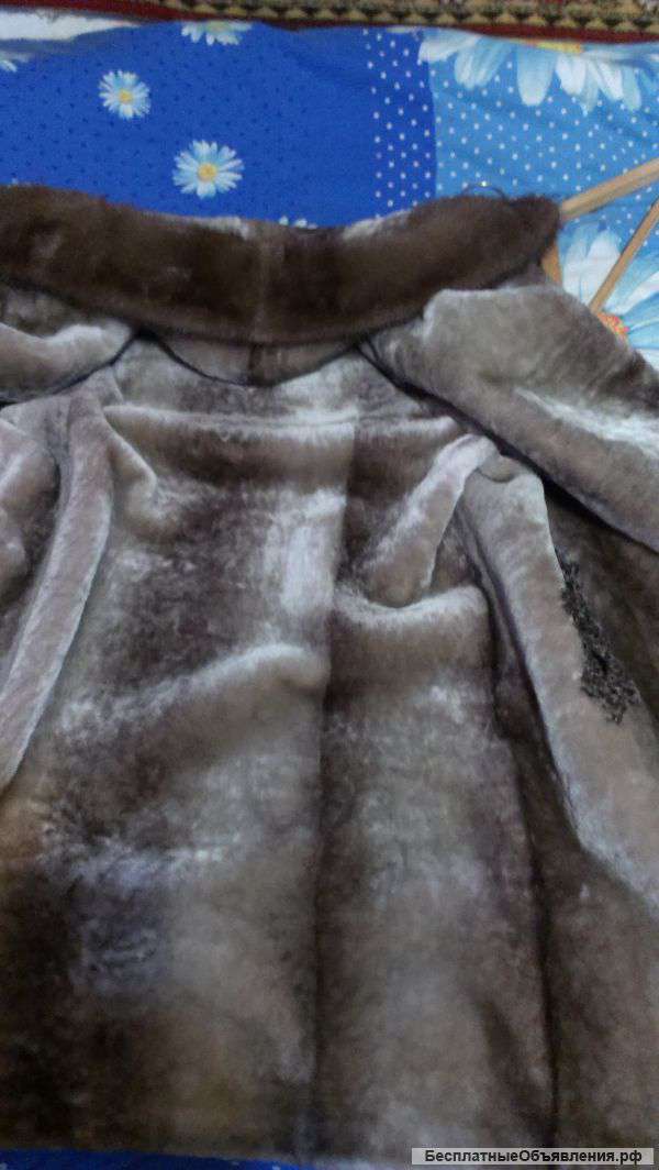Мутоновую шубу