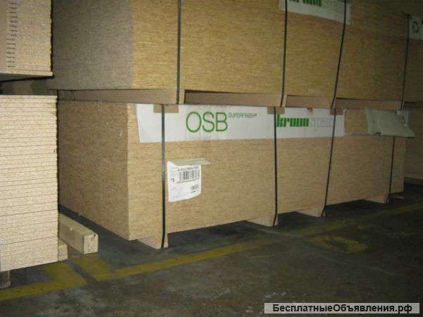 Осп-3 Плита OSB 2500х1250х9мм