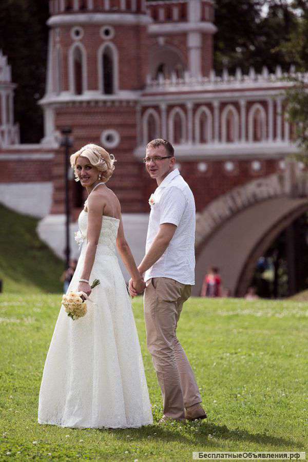 Свадебное вечернее платье