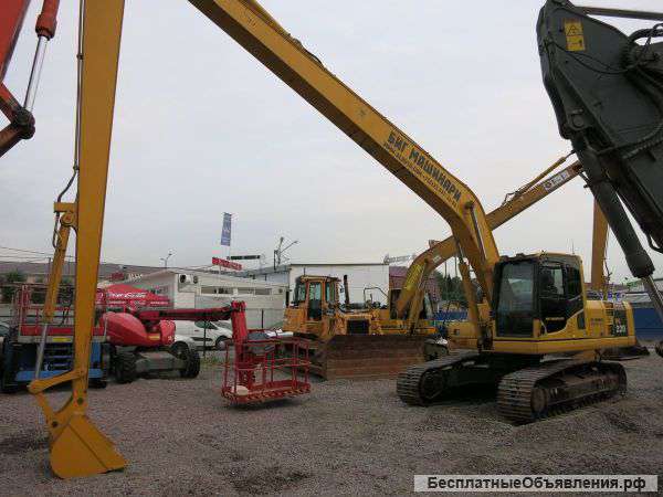 Гусеничный экскаватор Komatsu PC220 Long Rech