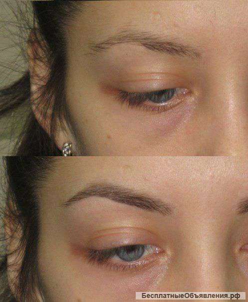 Моделирование и окрашивание идеальных бровей